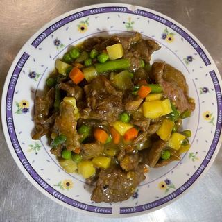 Ternera Con Salsa Curry 