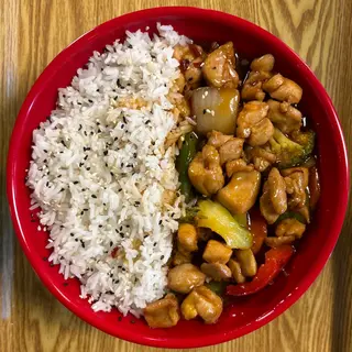 Donburi de pollo 