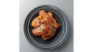 Стрипсы в соусе Янмен 