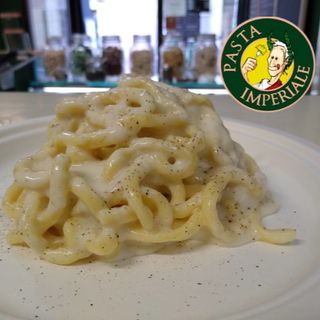 Tonnarelli con cacio e pepe