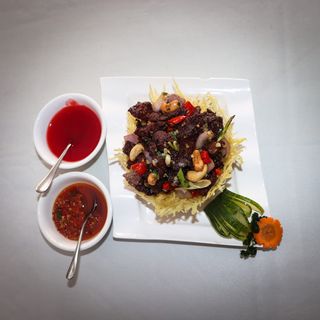 Paneer with Chilli Garlic Sauce