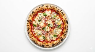 Pizza Gorgonzola E Cipolla (33 Cm.)