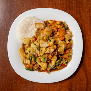 Wieprzowina w sosie curry