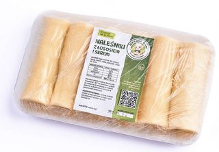 Naleśniki z łososiem i serem