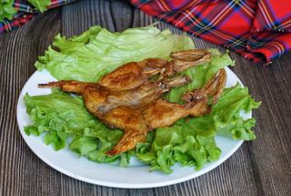 შემწვარი მწყერი