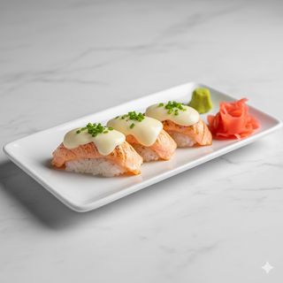 Salmón De ahumado Con Queso (2 Uds.)