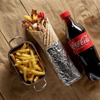 Комбо з шаурмою "Татова порція" з курочкою