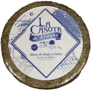 Queso Al Romero Artesano Cabra Y Oveja 1 Cuña De 250Gr. Aprox.