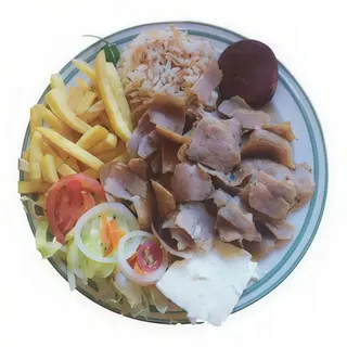 Plato real para dos