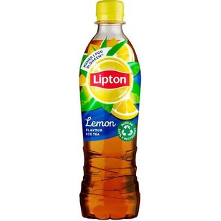 Ліптон чорний чай з лимоном (0.5л)