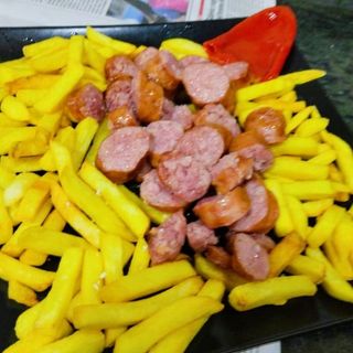 Longaniza con patatas