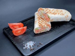 Шаурма з лососем