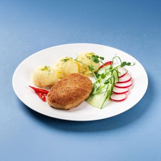 Kotlet mielony z dodatkiem do wyboru