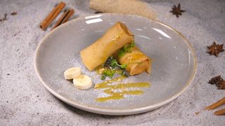 Блинчики с бананами (1 шт.)