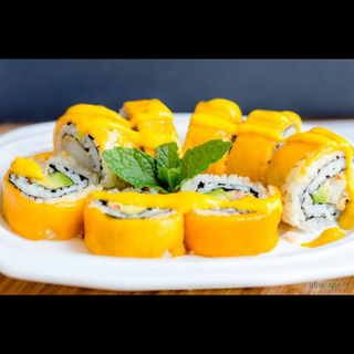 MANGO PRAWN SUSHI