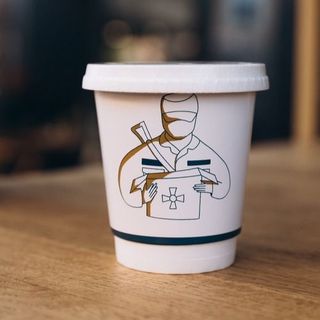 Карамельне лате  з рослинним молоком (300мл)