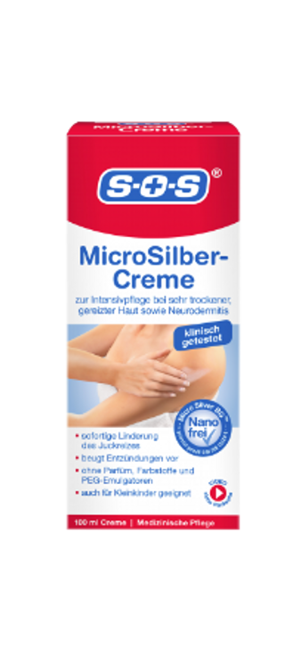 სოს - მიკროსილვერის კრემი 100მლ