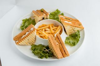 Клаб-сэндвич с курицей