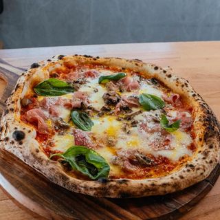 Pizza Romana Con Funghi (33 Cm.)