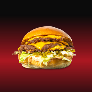 Triple Smash Fire Burger