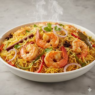 Prawns Biryani