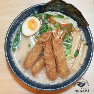 R08. Spicy Ebi Furay Ramen