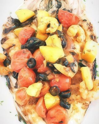 Branzino al portafoglio