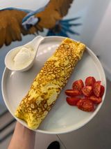 Omlet sa pršutom i sirom 400g