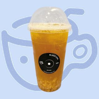 Tè oolong con pesca