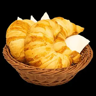 Croissant con queso