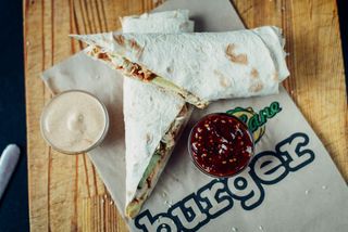 Мікс лаваш зі свининою (300г)