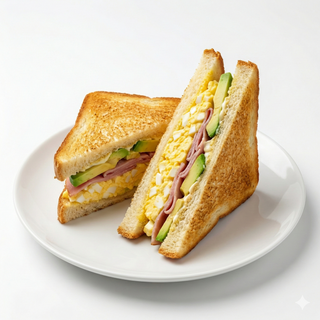 Sándwich De Huevo Bacon
