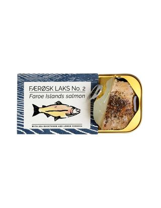 Fangst - Salmone delle Fær Øer con Olivello Spinoso e Verbena Limonata 110g