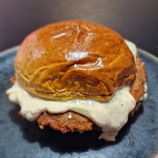 King Veggie Smash burger.