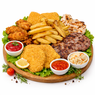 Platou mix 2-3 pers la alegere 5 prod