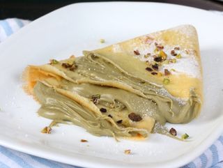 Crepe con pistacchio