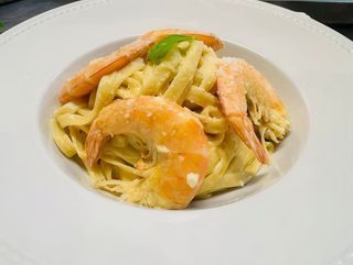 Shrimp Fettuccine Alfredo