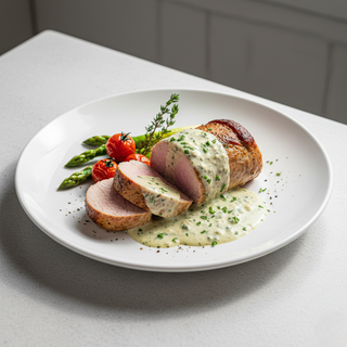 MUSCHIULET IN SOS  GORGONZOLA               200g/100g