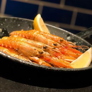 Cigalitas a la plancha