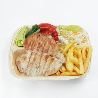 Obrok sa pilećim belim sa skare