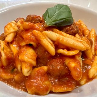 Maritati pugliesi con polpettine di manzo al sugo