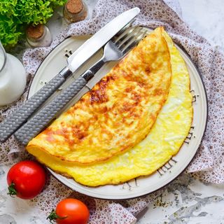 Омлет с сыром