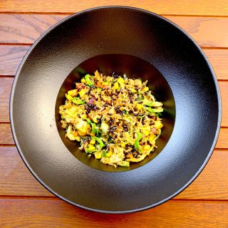 orez  cu cu legume și ou 