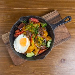 Картофель с молодой телятиной