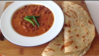 2 Chapati with Beans/Mbaazi