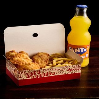 Menú 2 Tiras & 6 Alitas