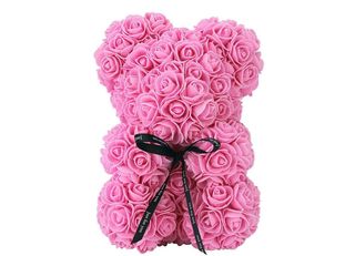 Мече, розово, малко, в луксозна кутия