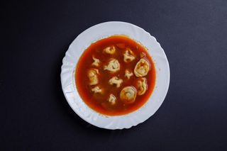 Пельмени с бульоном (450г)
