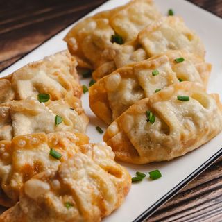 Tapa De Gyozas De Marisco
