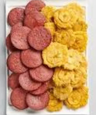 Ración Salami Y Tostones